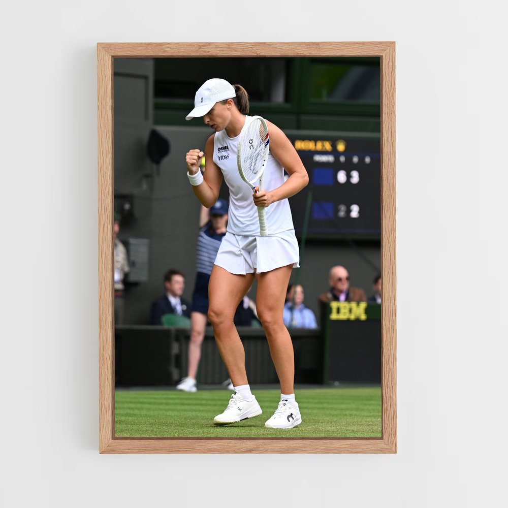 Poster Iga swiatek – affiche Tennis (vue 4)
